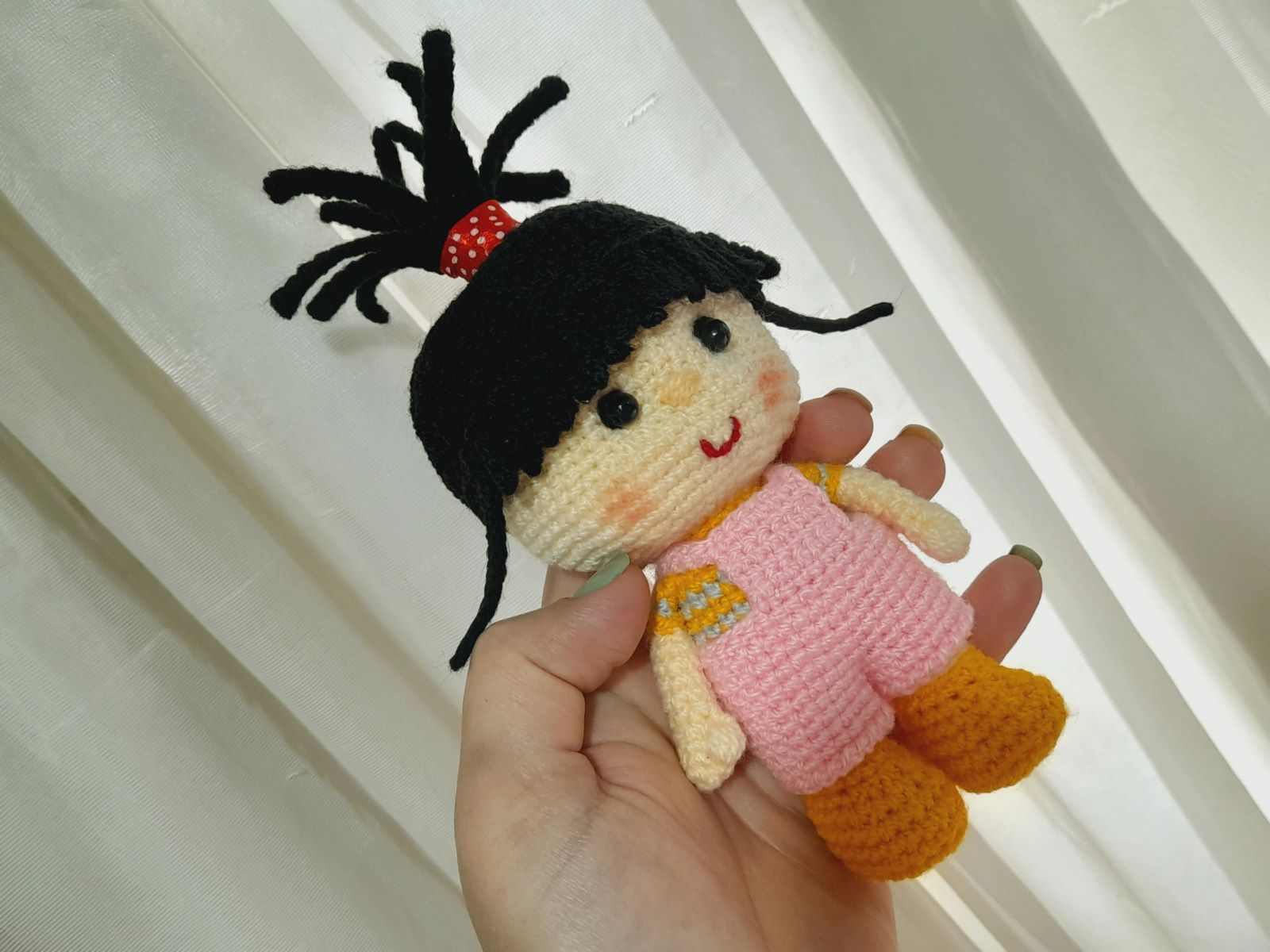عروسک دست بافت